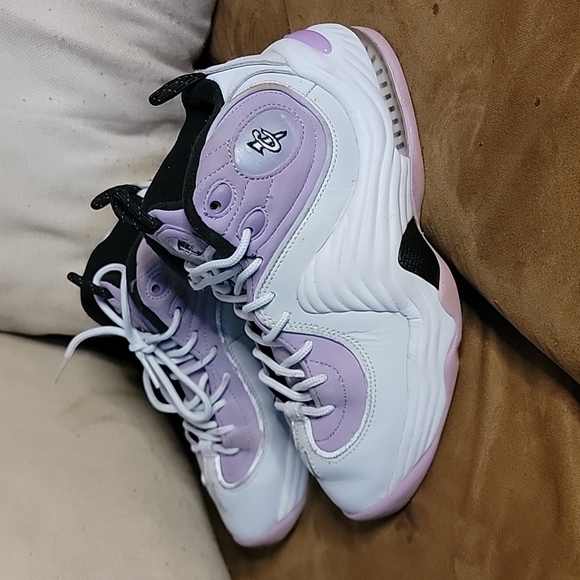Purple and white Air Penny's  size:4yr - Picture 2 of 5